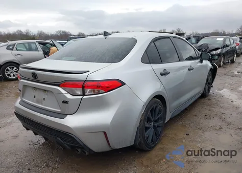 2022 Toyota Corolla Se Nightshade Edition z USA, uszkodzony, nr VIN 5YFS4MCEXNP111888